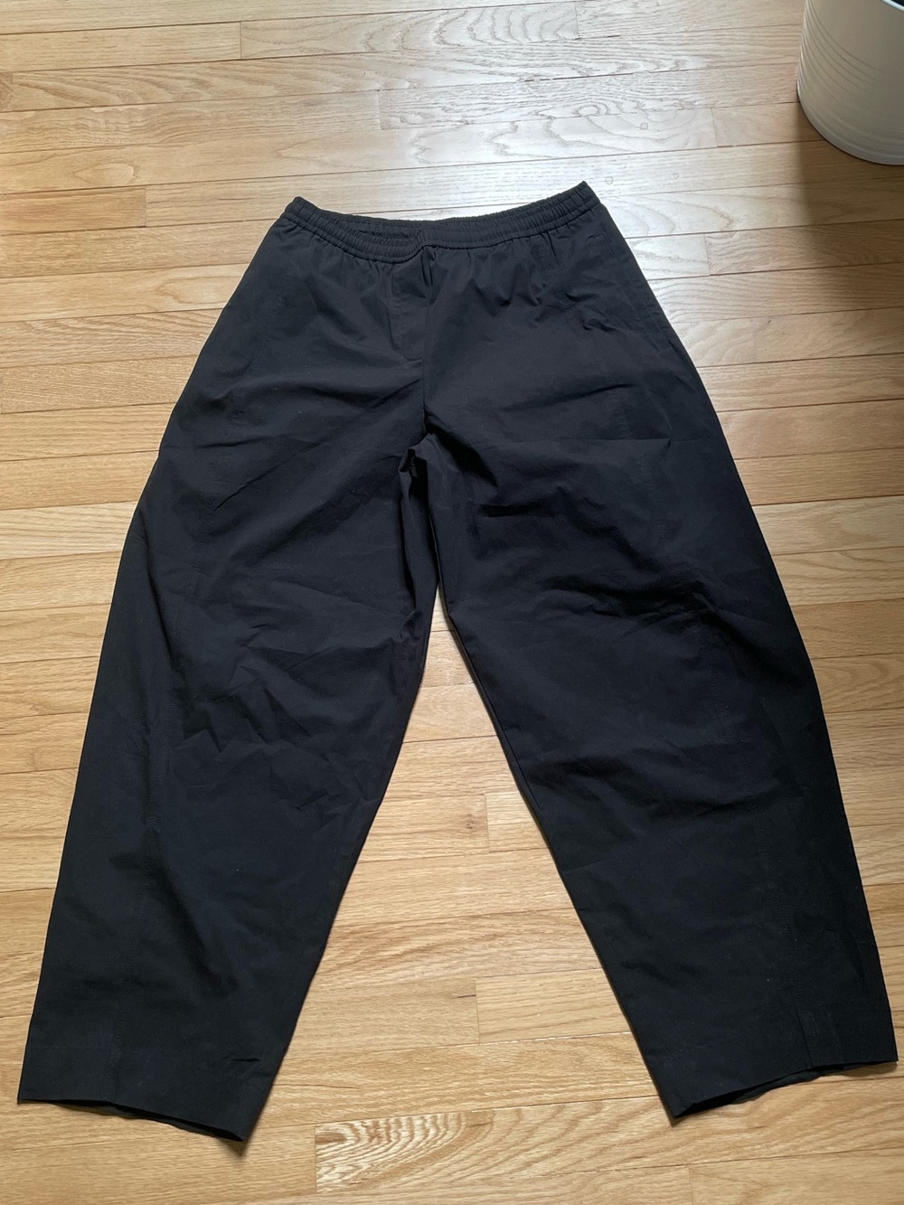 NWOT Mango Barrel Leg Pants